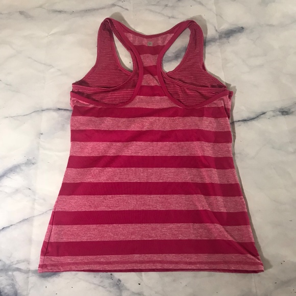 Soybu Pink Built In Shelf Bra Athletic Tank Top - Picture 6 of 8